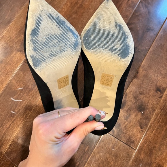 ALDO Black Suede Stilettos - Picture 6 of 6
